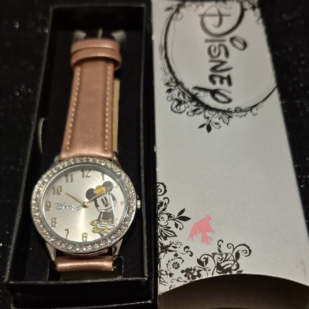 Disney Rose Gold Mickey Mouse Watch
